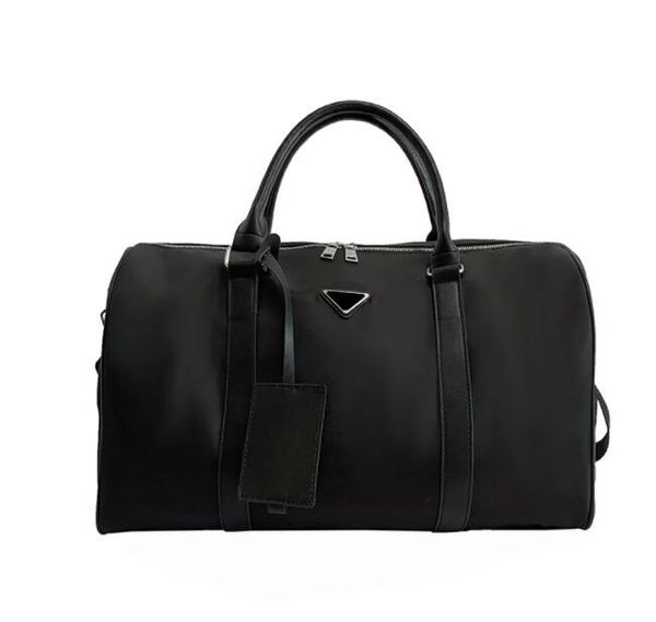 Bolsas de moda pretas grande capacidade holdall bagagem de mão mochilas de luxo bolsa de viagem masculina