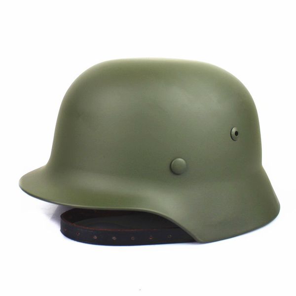 Skihelme WW2 Deutscher M35 Stahlhelm Armee Outdoor-Aktivitäten Schutzhelm Stahltopf Luftwaffe Armee Original Replik Paintball Sport 230921