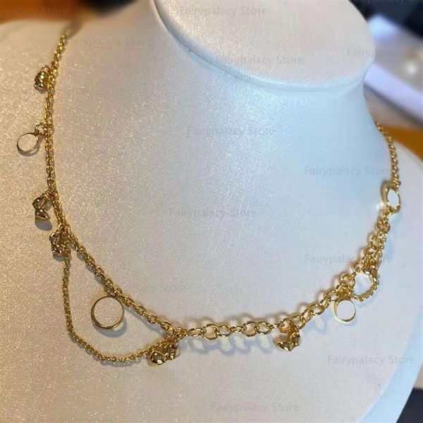 Элегантное ожерелье-браслет Модельерские браслеты Ожерелья для женщин Темперамент Изысканные ювелирные изделия Высокое качество для любителей вечеринок g287q