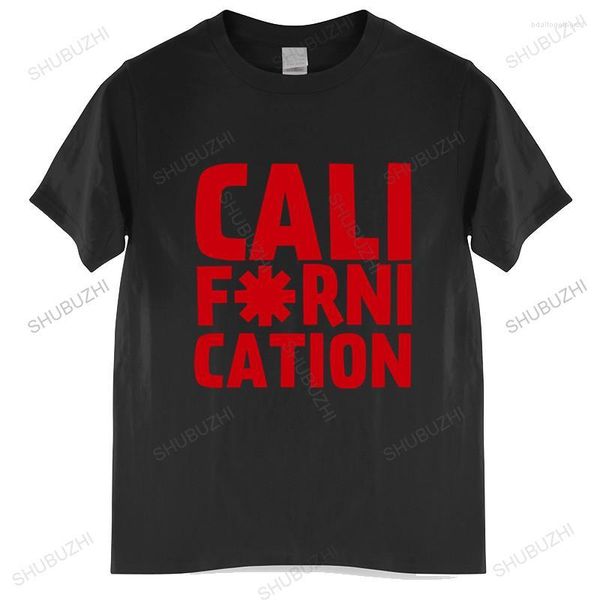Мужские футболки, хлопковая футболка, мужские летние топы, мужская рубашка Californication-Red Pepper Choli Man, брендовая футболка большего размера