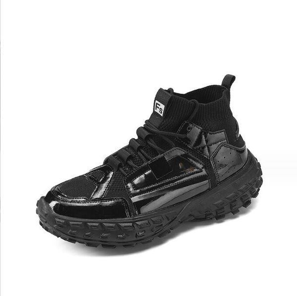Tênis de tênis de espelho de lasca homem moda glitter luxo desinger sapatos de luxo masculino plataforma tênis respirável botas casuais botas para meninos