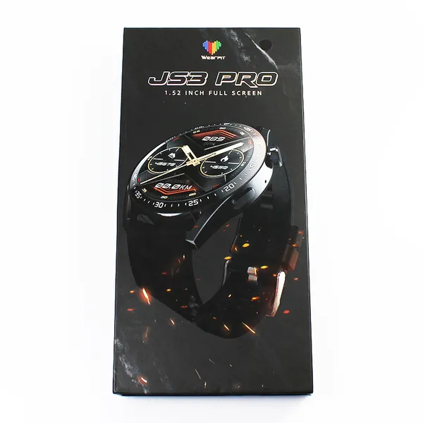 JS3 Pro Smart Watch 1,52 Zoll HD Full Touch Screen Wireless Charging Armbanduhren NFC BT Music Calling Luxus Smartwatch JS3Pro