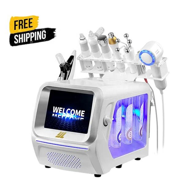 Popolare Bubble Hydro Facial rimozione di punti neri Lifting facciale Idrodermoabrasione Martello caldo e freddo RF Apparecchiatura di bellezza al plasma