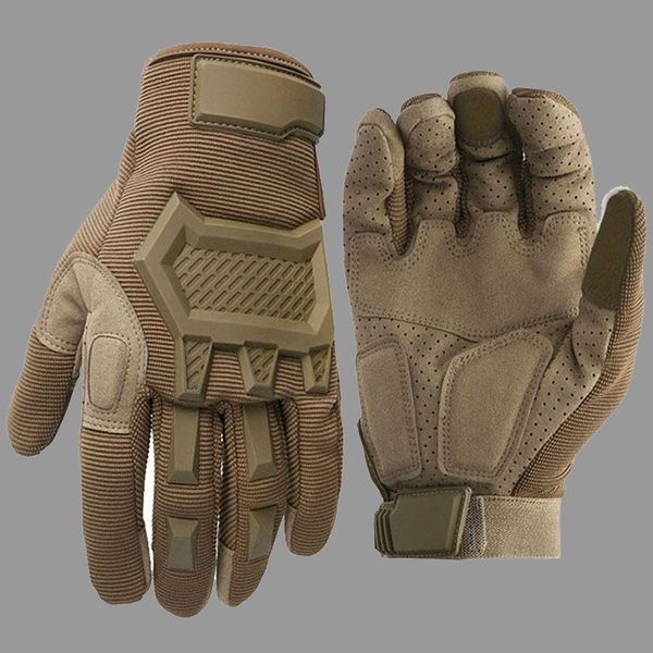 Fünf Finger Handschuhe Touch Scree Taktische Militärische Männer Armee Paintball Airsoft Outdoor Sport Schießen Wandern Racing Vollfinger 230921