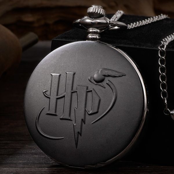 Taschenuhren Geschenke Quarzuhr HP Design Snitch Ball Halskette Anhänger Uhr für Herren 230921