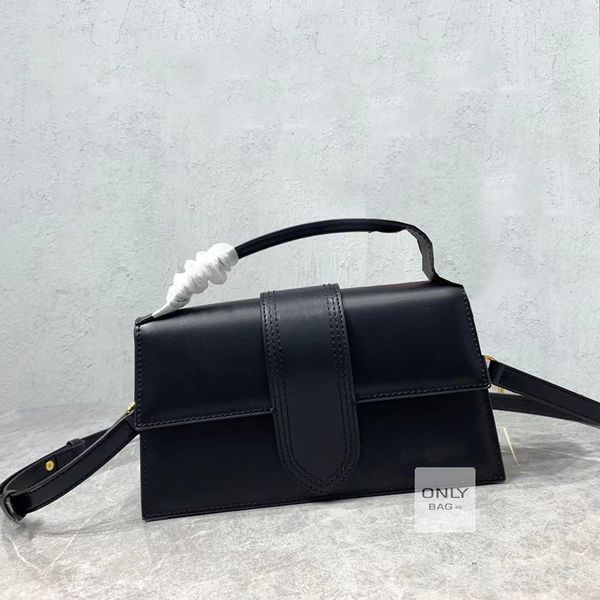 Jaquemus sacos de luxo designer bolsas femininas corpo cruz bolsa bolsa embreagem couro genuíno embalagem completa 7a