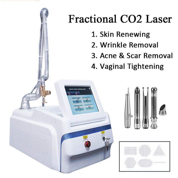 Nova chegada multifuncional máquina de beleza do laser pele resurfacing co2 máquina laser fracionário portatil com 1064nm laser co2