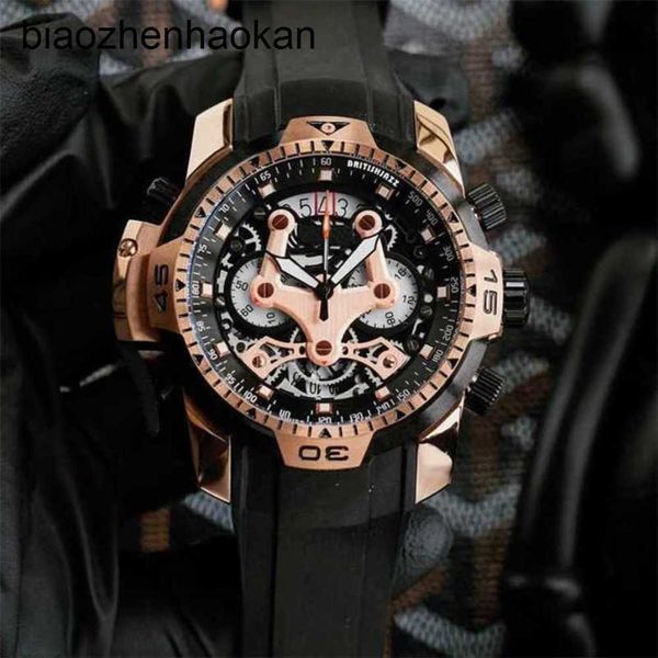 Richardmill Orologi Orologio Milles di Lusso Quadrante Grande Personalità Casual da Uomo Cintura Trasparente Scavata Volano Completamente Automatico Tattoo Baron Quarzo Tbra