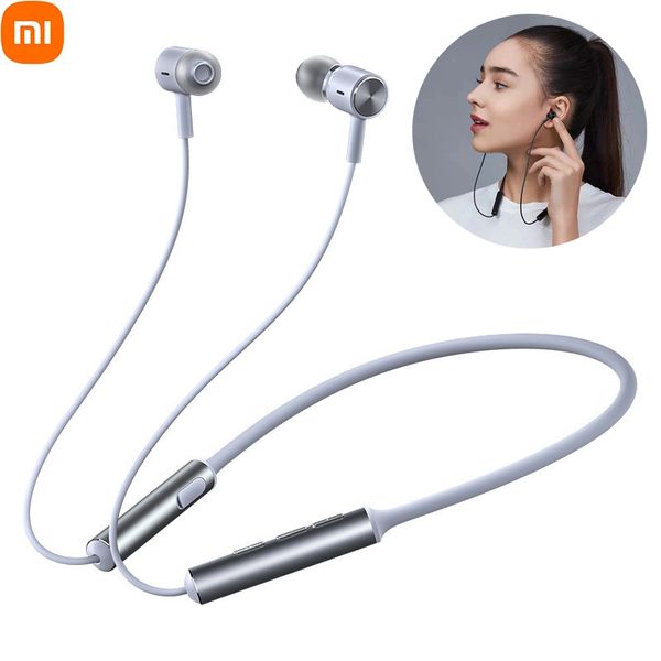 Xiaomi Line Free Auricolari Wireless Magnetici Original MI Bluetooth 5.0 Sport Cuffie con archetto da collo con cancellazione del rumore IPX5 Impermeabile