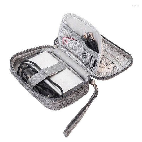 Borse portaoggetti Borsa per cavi Borsa per ricarica da viaggio multiuso impermeabile Organizzatore USB portatile per dati portatile