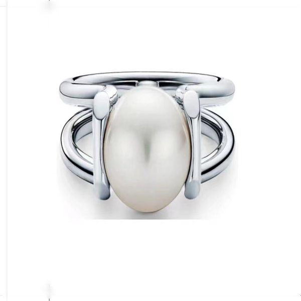große Steine Ring Perle handgefertigter Schmuck Gold Halskette Set Diamant Kreuz Anhänger Armband Blume Diamant Designer Frauen Paar fashi174d