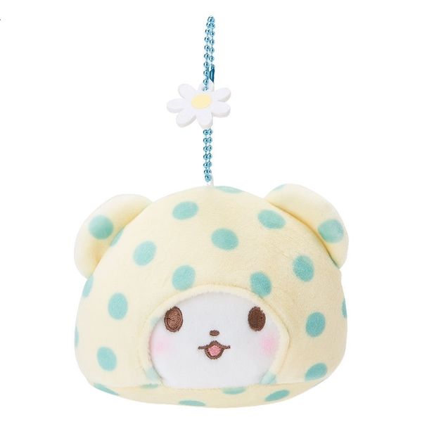 Plüsch-Schlüsselanhänger Kawaii niedlicher Marumofubiyori Bärengesicht Plüsch-Schlüsselanhänger Kinder Stofftiere kleiner Anhänger für Kinder Geschenke 11 cm 230921