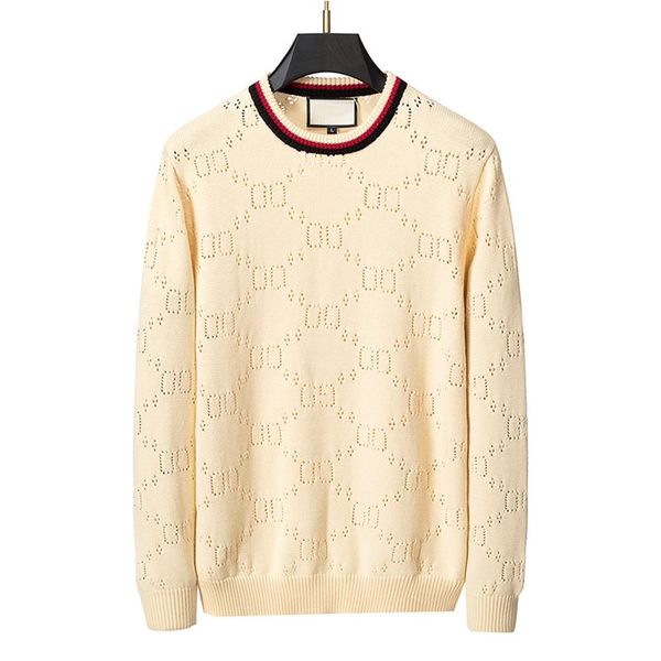 Mens e Womens Color Printing Sweaters Classic Letter Tee Sweater Casual Moda Senhoras Designer Moletom M-3XL267R