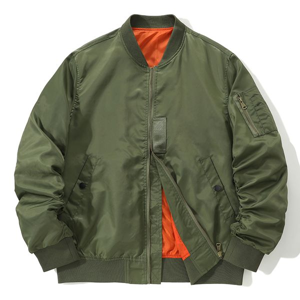 Männer Jacken Großhandel Outdoor Flug Jacke Mann Baseball Uniform Stil Mode Wasserdicht Plus Größe Bomber JK 06 230922