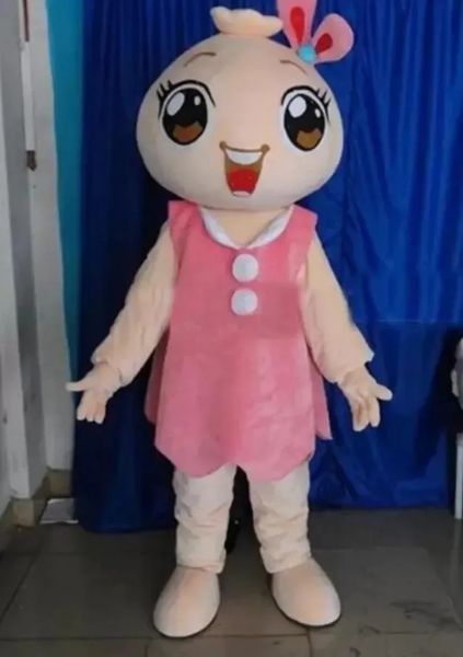 Halloween hoge kwaliteit schattig meisje mascottekostuum cartoon fancy dress snelle verzending volwassen grootte