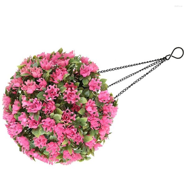 Dekorative Blumen, Blumen, Gras, Ball, Kronleuchter, Licht, Kunstpflanzen, Outdoor, Solar-Topiary-Kugeln, Garten, LED-beleuchtet, künstlicher Rasen, angetrieben