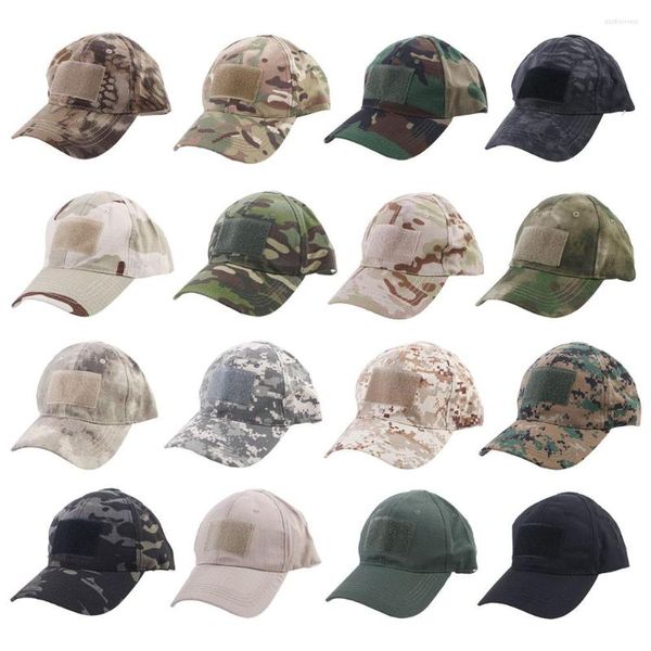 Cappellini da baseball militari mimetici tattici da combattimento militari cappelli da sole snapback estivi regolabili per uomo