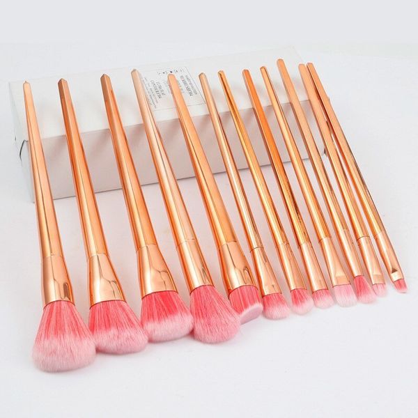 Pennelli per trucco Set di pennelli da 12 bastoncini Diamond Classic Ombretto Blush Evidenziatore Strumenti di bellezza 230922