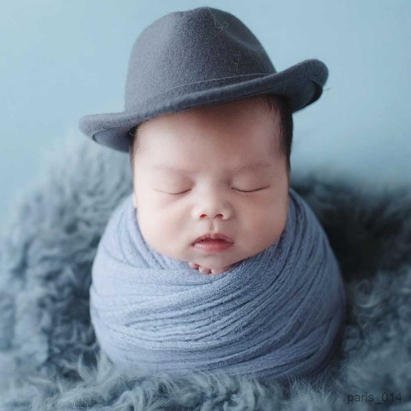Decken Pucken für Neugeborene, Käseloth-Wickel, Baumwoll-Baby-Wickeldecke, Stretch-Wickel-Requisiten für Neugeborene
