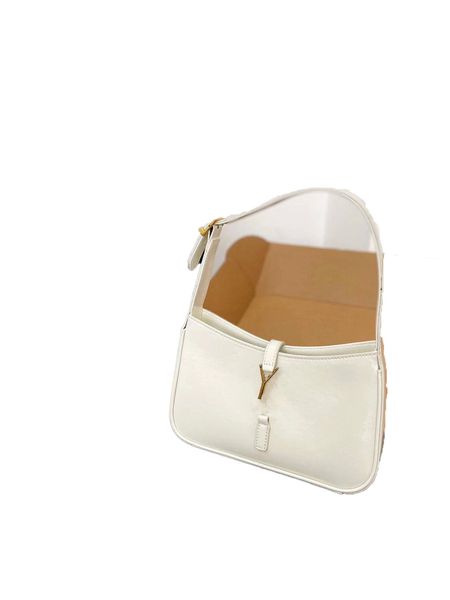 A nova bolsa feminina do designer em 2023 é uma bolsa de um ombro de cor pura com um bastão longo sob a axila, uma bolsa de corrente da moda e uma bolsa de luxo Bagagem