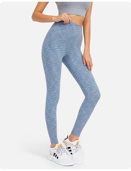 LU LU LEMONS Yoga a righe da donna-336 Pantaloni alla moda Designer Fiess Flessibilità Leggings da allenamento per la corsa sui fianchi