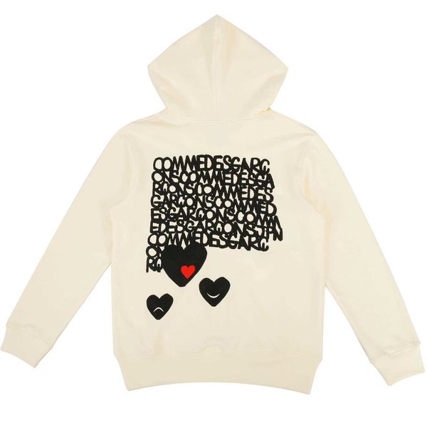 3A Herren-Kapuzenpullover, Damen-Reißverschluss, lockerer Mantel, Play-Sweatshirt, Commes-Cardigan, Des Small Red Heart-Jacke, Garcons Standard- und Fleece-Freizeitpullover, Cardigan c1