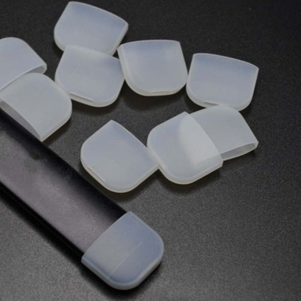 Yumuşak silikon kapsüller damla uçları ağızlık sigara içme boruları 21mm evrensel mod kalem test koruyucu kasa kapak kauçuk test cihazı ağız parçaları aksesuarlar bireysel paket