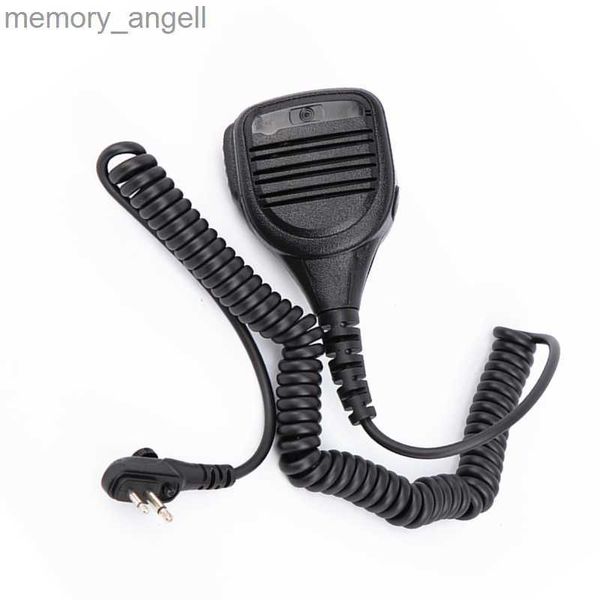 Walkie talkie walkie talkie resistente ombro alto-falante remoto microfone ptt para hytera walkie talkie pd500 pd560 td510 td520 tc620 hkd230922