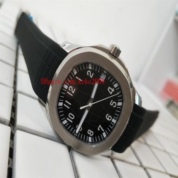 Relógio de pulso luxuoso de alta qualidade MP Factory 40mm Aquanaut 5167A-001 Faixas de borracha de aço inoxidável Swiss CAL 9015 Movimento automático M231R