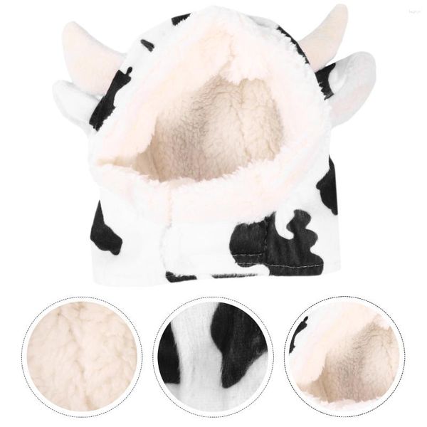 Trajes de gato animal de estimação cão vaca transformação chapéu cosplay traje festa ornamento roleplay boné em forma de pelúcia