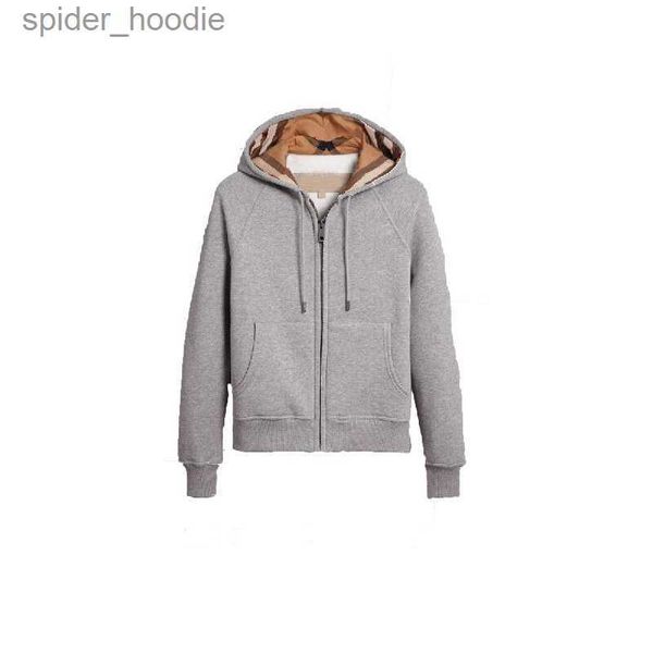 Mulheres suéteres designers de moda de alta qualidade mulheres hoodies suéter jaquetas com zíper mulheres magro moletom com capuz marcas tops primavera outono e inverno algodão