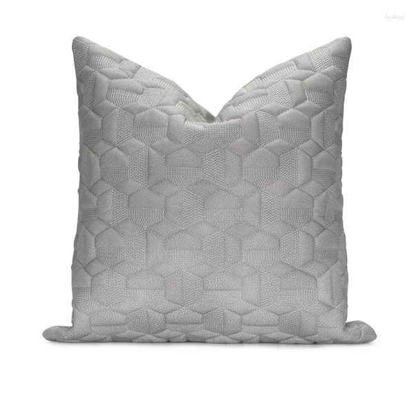 Cuscino Nordic Grey Cover 45x45cm 30x50cm Home Decor Tessuto Tiro Morbido Divano Federa Decorazione per Soggiorno