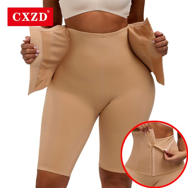 Shaper del braccio CXZD Allenatore per la vita delle donne Body Shapewear Mutandine contenitive della pancia Pantaloncini Butt Lifter Cintura dimagrante Biancheria intima Fibbia 230921