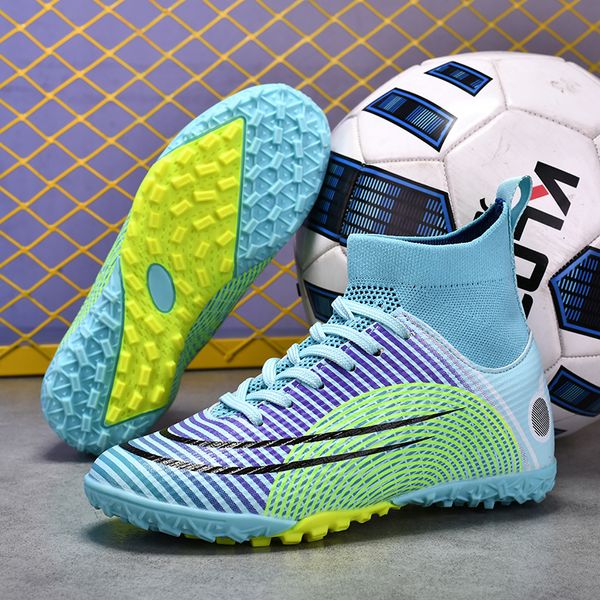 Scarpe antinfortunistiche da calcio per bambini Futsal Erba artificiale Hall Boot 2023 Society Boys 230922