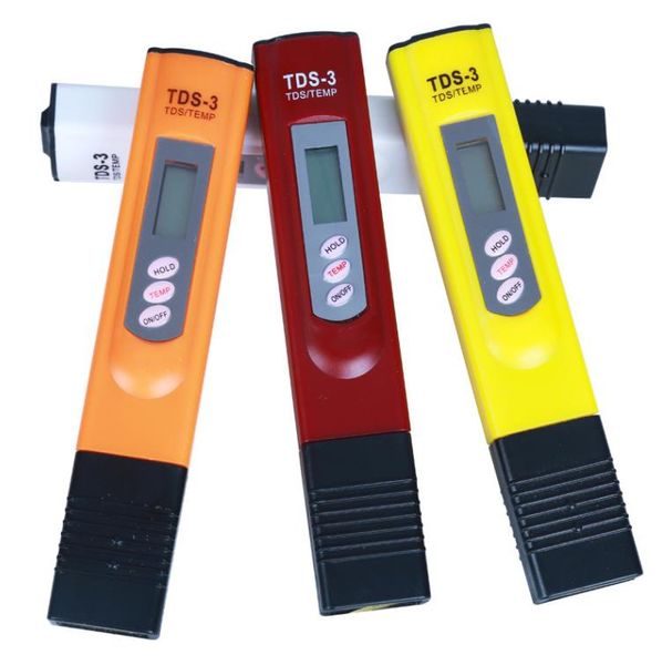 Großhandel Digital TDS Meter Monitor TEMP PPM Tester Stift LCD Meter Stick Wasserreinheit Monitore Mini Filter Hydrokultur Tester TDS-3 SN871