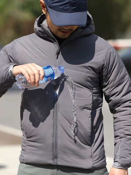 Giacche da uomo in cotone tattico per uomo Cappotti invernali da allenamento impermeabili per esterni Campo militare da combattimento Top Capispalla termica maschile 230922