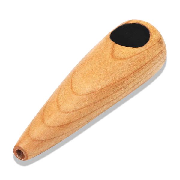 Pipa da fumo in legno Bong per pipe per erbe secche per tabacco da 84 mm con accessori per schermo in metallo per ciotola per fumo