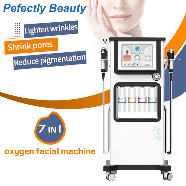 Fabrik OEM Tiefenreinigung Glatte Haut Wasser Peeling Mikrodermabrasion Aqua 7 In 1 Wasser Dermabrasion Hydro Peeling Gesichtsmaschine