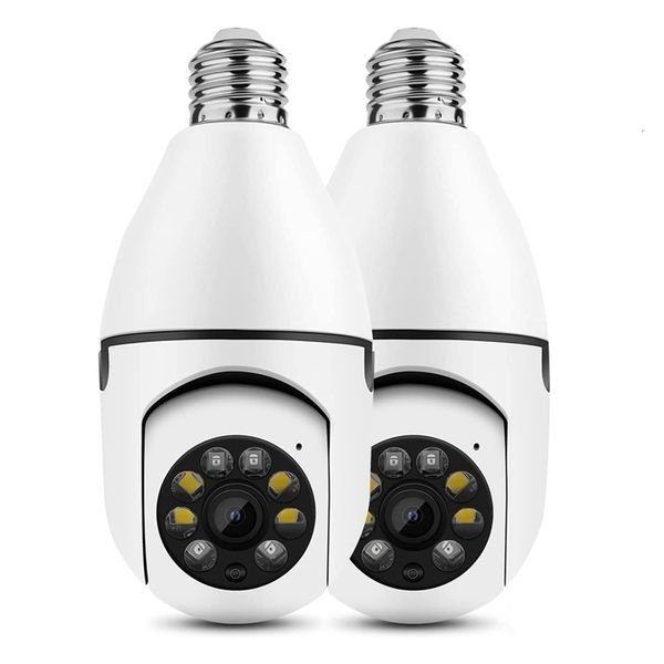 IP-Kameras 2.4G Wifi Light Socket Security Wireless Full HD 1080P Kamera 230922