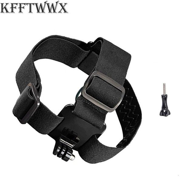 Altri prodotti per fotocamere KFFTWWX Cinghia per la testa per Gopro Hero 11 10 9 8 7 Accessori Supporto per cinghia per la testa regolabile per Gopro Hero 7 6 5 4 per SJCAM EKEN 230922