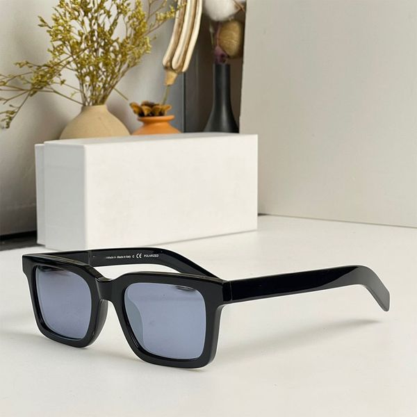 Óculos de sol quadrados de designer de luxo para homens personalidade de alta qualidade feito italiano spr06 100% proteção UV Occhiali da sole di design