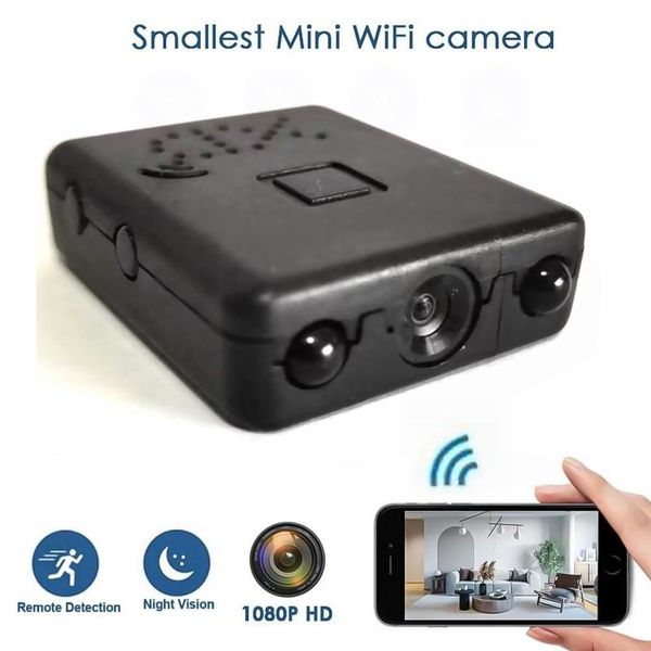 Mini Telecamere Full HD 1080P ip Cam XD WiFi Telecamera per visione notturna IR CUT Rilevazione di movimento Videocamera di sicurezza Videoregistratore