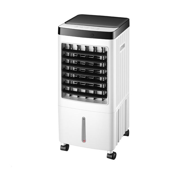 Condicionador de ar condicionado doméstico portátil, ventilador com controle remoto por toque, ventilador de chão elétrico, ar condicionado de água