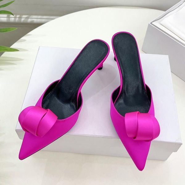 Kleid Schuhe High-End-High Heels für Frauen Luxus Pumps Damen Trend Spitz Sandalen Zapatos Mujer 6,5 CM
