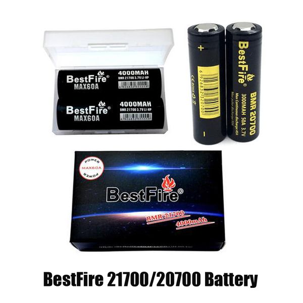 Оригинальный аккумулятор BestFire BMR 21700, 4000 мАч, 60 А, 20700, 3000 мАч, 50 А, литиевая аккумуляторная батарея BMR21700 BMR20700
