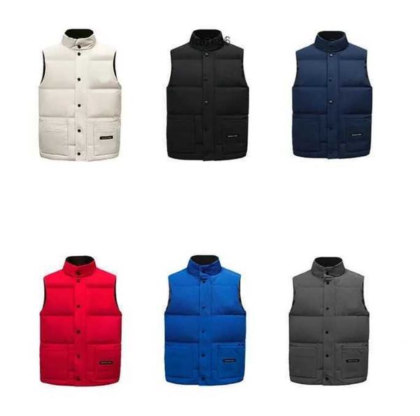 Coletes para homens do Canadá Down Down Colet Puffer Jacket Parka Designer Jackets Men Women Winter Goose Windbreakers Coat