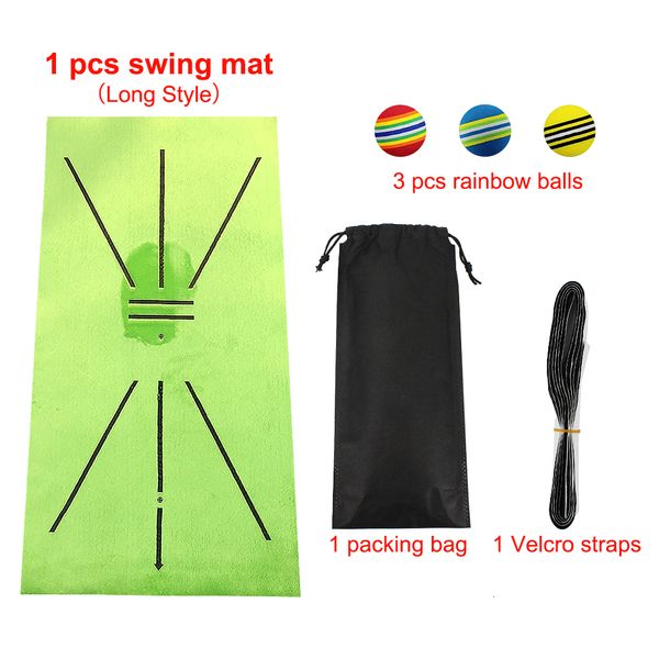 Autres produits de golf Swing Mat Frapper Batting Direction Mark Trace Indoor Home 11 8 x 23 6 