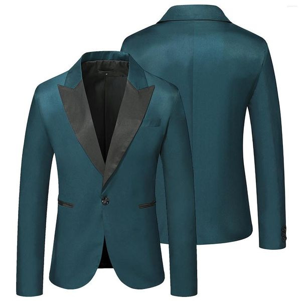 Herrenanzüge, Express-Anzug, Regen, strapazierfähig, lässig, modisch, einfarbig, bedruckt, Business-Gentleman-Revers-Pullover für Herren