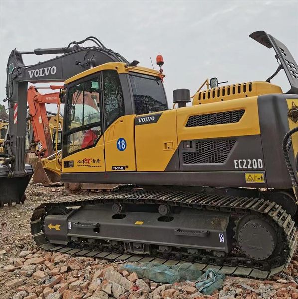 Gebrauchter Volvo EC220 Bagger zum günstigen Preis, verfügbar EC210 EC240 EC250 EC290, weltweiter Direktversand