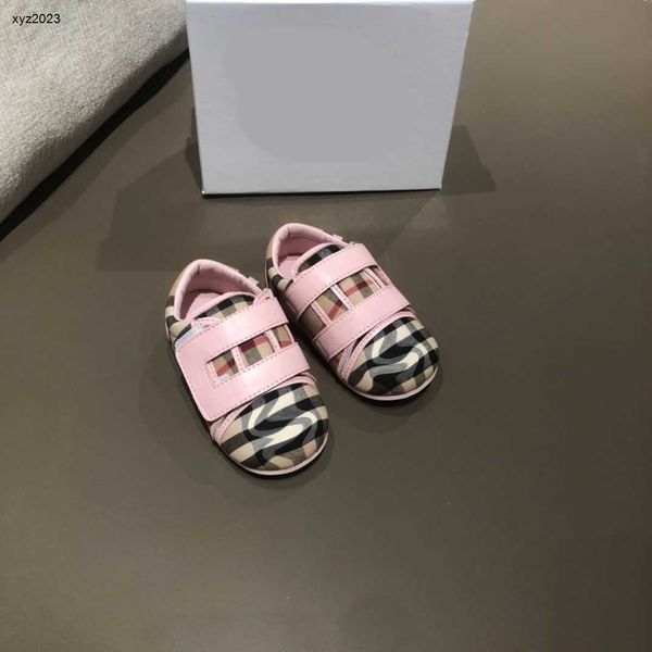 23ss scarpe per bambini in moda scarpe per bambini taglia 20-25 cuciture in cuoio in pelle scarpe da passeggio per imballaggi in scatola per bambini sep20